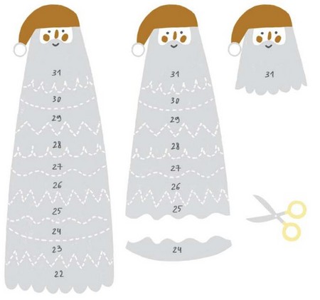 10 idee su come fare un calendario per un bambino