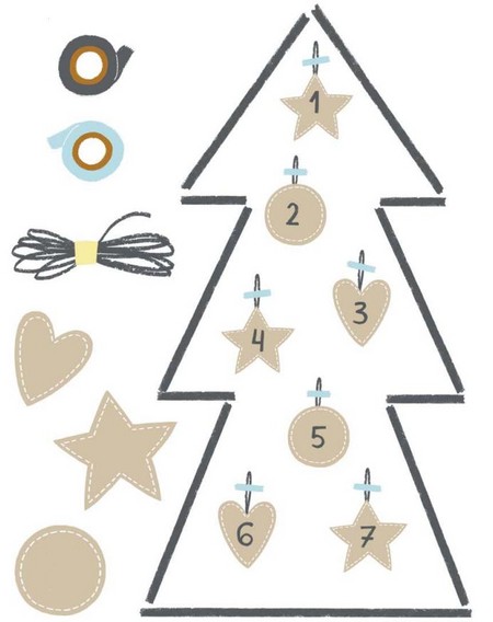 10 idee su come fare un calendario per un bambino