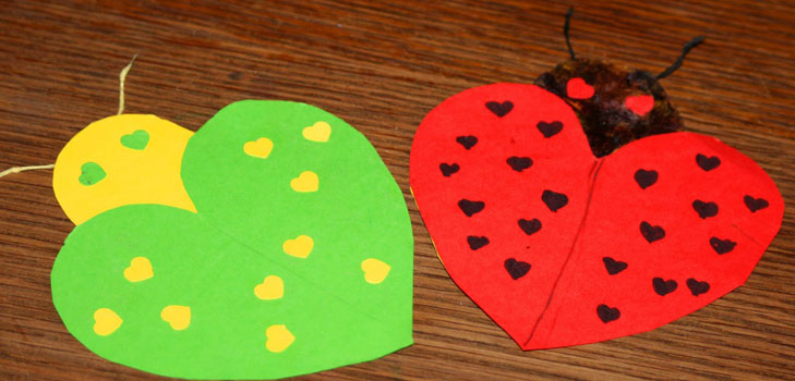 Facciamo valentine con i bambini