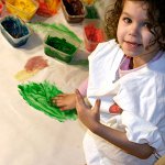 Vernici per le dita per i bambini Vernici per le dita per i bambini
