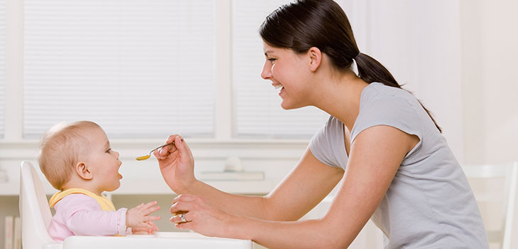 Menu di esempio per il bambino in 6,7-10 mesi