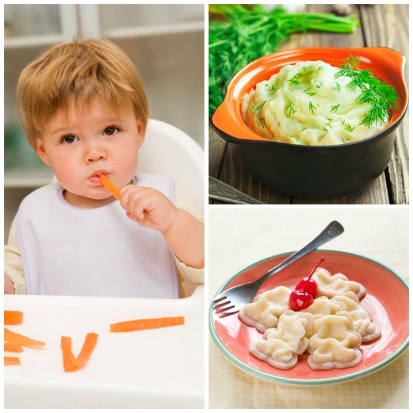 Menu di esempio per il bambino in 6,7-10 mesi