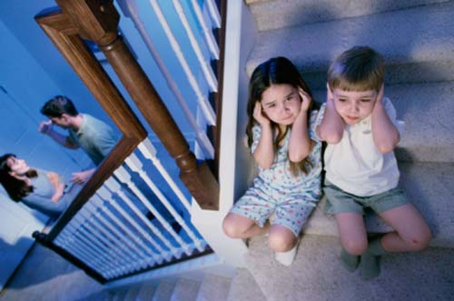 Divorzio dei genitori attraverso gli occhi di un bambino