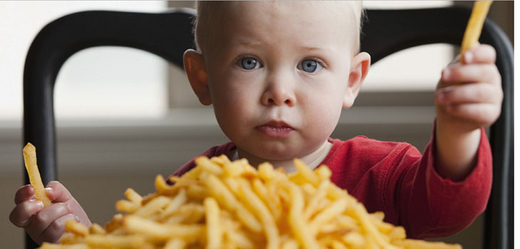 Alimenti fritti sul menu del bambino: come, quando e quanto