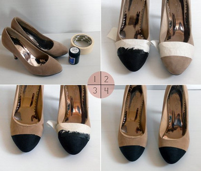  5 modi per aggiornare vecchie scarpe
