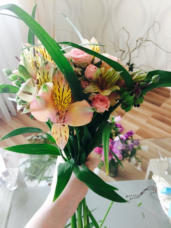 Aggiungere verdure ad un bouquet