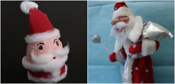 Nonno Frost con le proprie mani per il nuovo anno 2017 - passo dopo passo lezioni master da materiali improvvisati, bottiglie di plastica, occhiali, foto e video