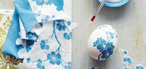 Decoupage di uova di Pasqua Decoupage di uova di Pasqua