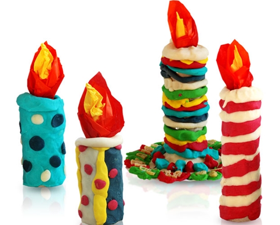 Mestieri per bambini di plastilina per il Capodanno: master-class foto