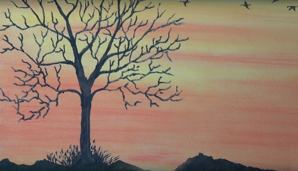 Disegnando sul tema "Autunno": lezioni master con matite e vernici per scuola materna e scuola 1-5 Disegnando sul tema "Autunno": lezioni master con matite e vernici per scuola materna e scuola 1-5