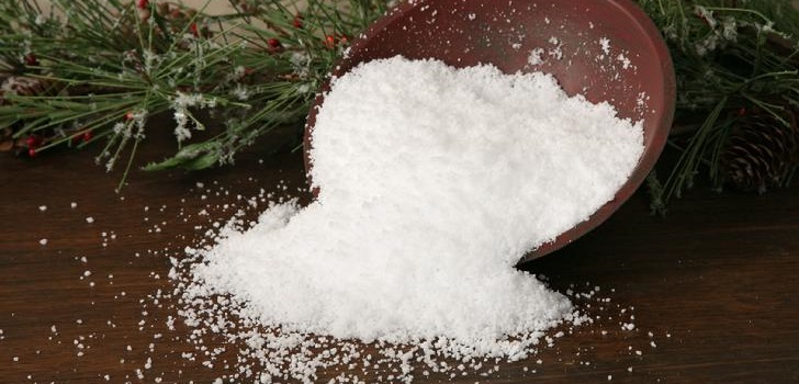 Neve artificiale con le proprie mani