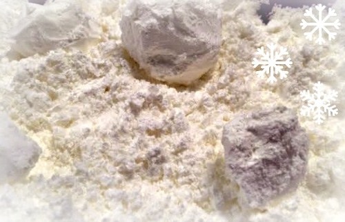 Neve artificiale con le proprie mani