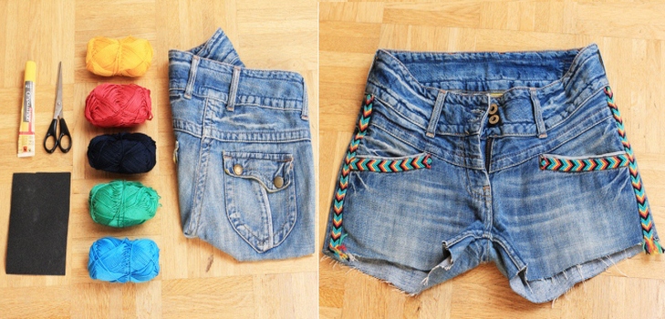 Come fare i jeans da pantaloncini