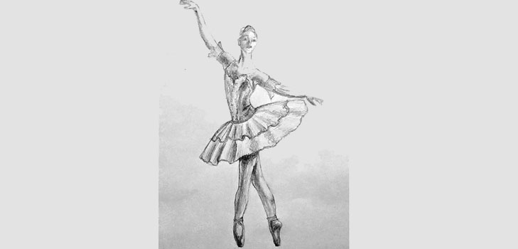 Come disegnare una ballerina facilmente e semplicemente