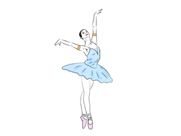 Come disegnare una ballerina facilmente e semplicemente
