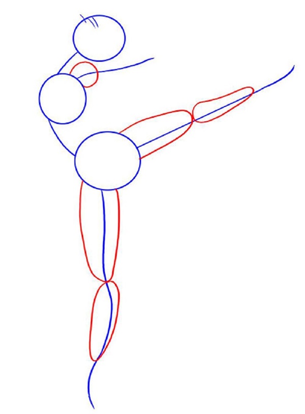 Come disegnare una ballerina facilmente e semplicemente