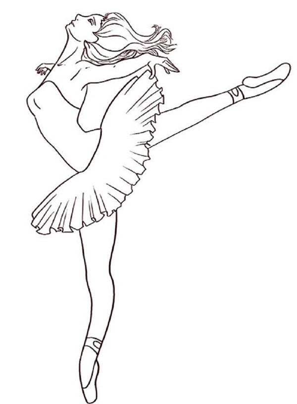 Come disegnare una ballerina facilmente e semplicemente