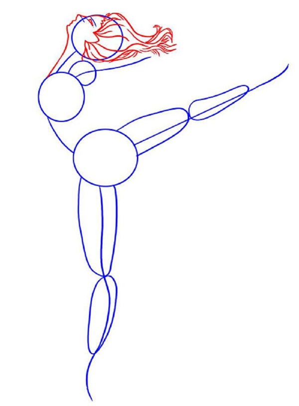 Come disegnare una ballerina facilmente e semplicemente