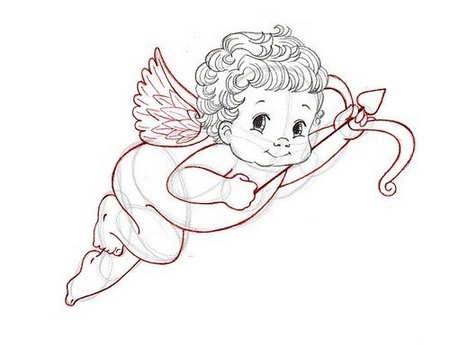 Come disegnare Cupido