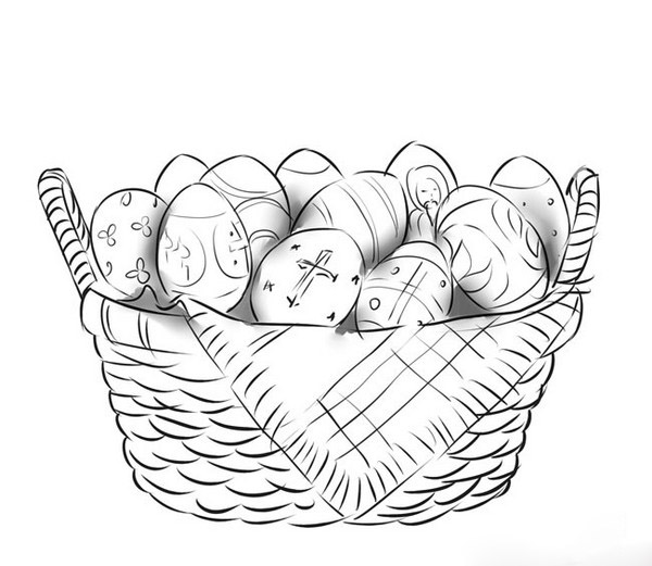 Come disegnare la Pasqua - master class step-by-step su disegno di modelli di Pasqua (con foto)