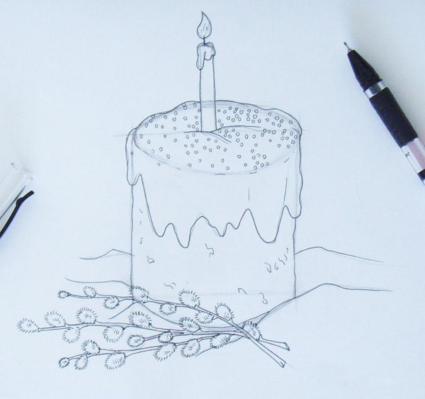 Come disegnare la Pasqua - master class step-by-step su disegno di modelli di Pasqua (con foto)