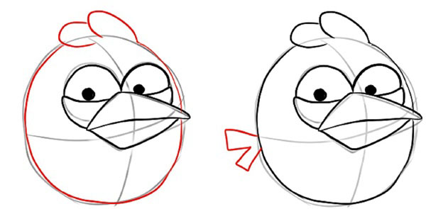 Come disegnare un uccello per gradi con una matita