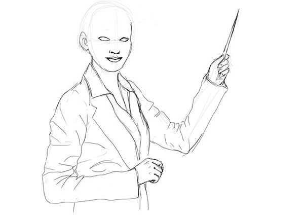 Come disegnare una scuola, insegnanti