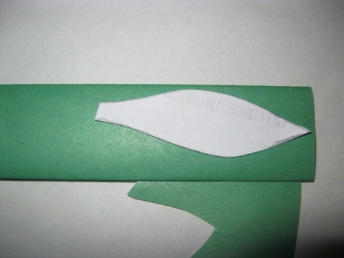 Favoloso pavone fatto di carta colorata