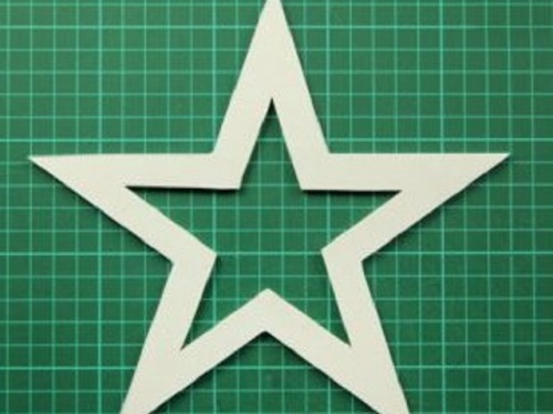 Come fare una stella di carta
