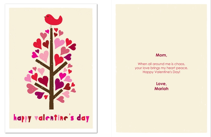 carta di San Valentino