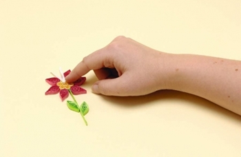 Quilling fiori da carta per i principianti