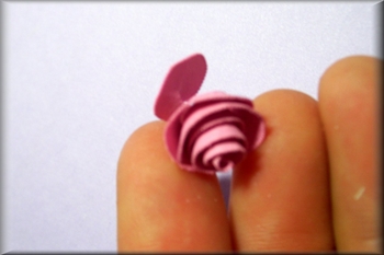 quilling di rose 