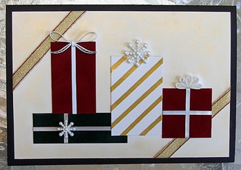 Quilling card di Capodanno