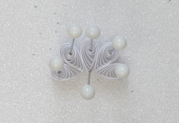 Quilling card di Capodanno