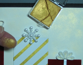 Quilling card di Capodanno