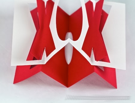 Facciamo un bel biglietto di auguri volumetrico il 14 febbraio: una master class con una foto
