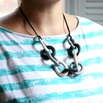 Come fare una collana di argilla polimerica mani