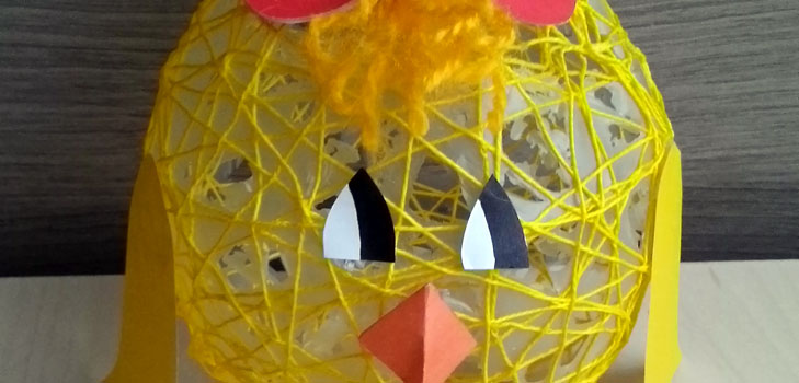 Pollo di Pasqua con le proprie mani