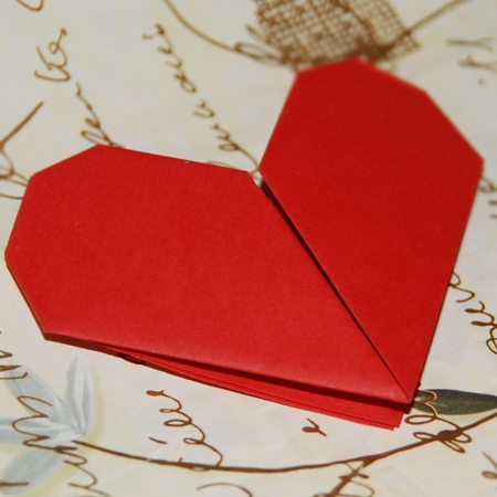 Come fare un cuore di carta