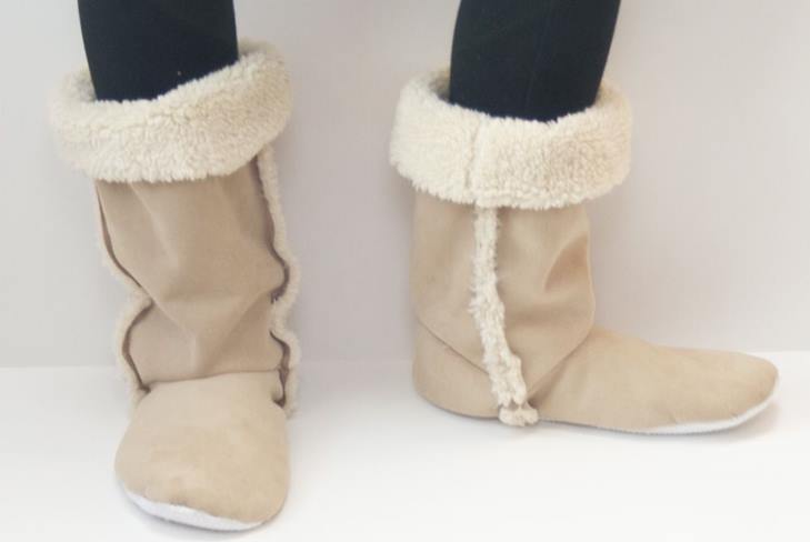 Come cucire pantofole a casa - stivali con le tue mani: modelli