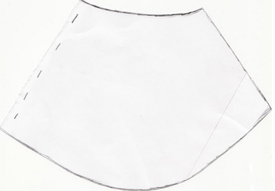 Modello per pantofole-stivali 1