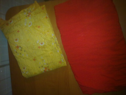 Pillow-letter con le proprie mani