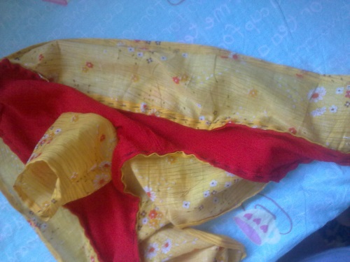 Pillow-letter con le proprie mani
