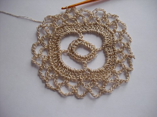 Bolero d'ottone per il crochet estivo