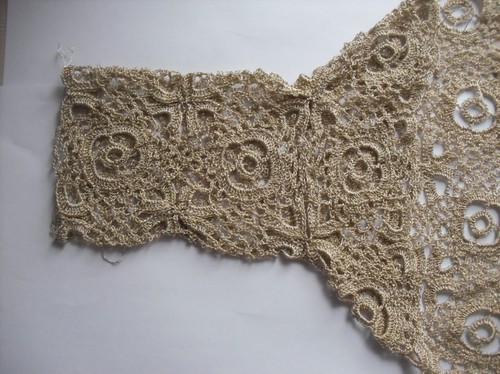 Bolero d'ottone per il crochet estivo