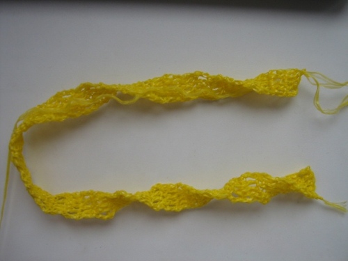 Come legare un crochet loofah?