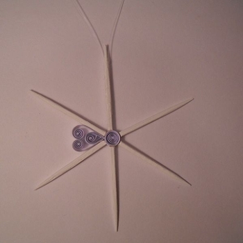 Quilling fiocco di neve