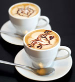 Latte art - caffè dipinto Latte art - caffè dipinto