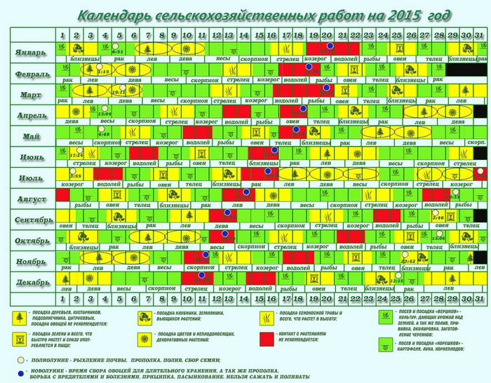 Calendario lunare del giardiniere-giardiniere nel settembre 2015