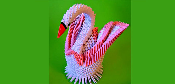 Come creare un origami di cigno dai moduli: istruzioni passo passo con foto e video